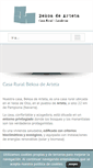 Mobile Screenshot of casaruralarteta.com